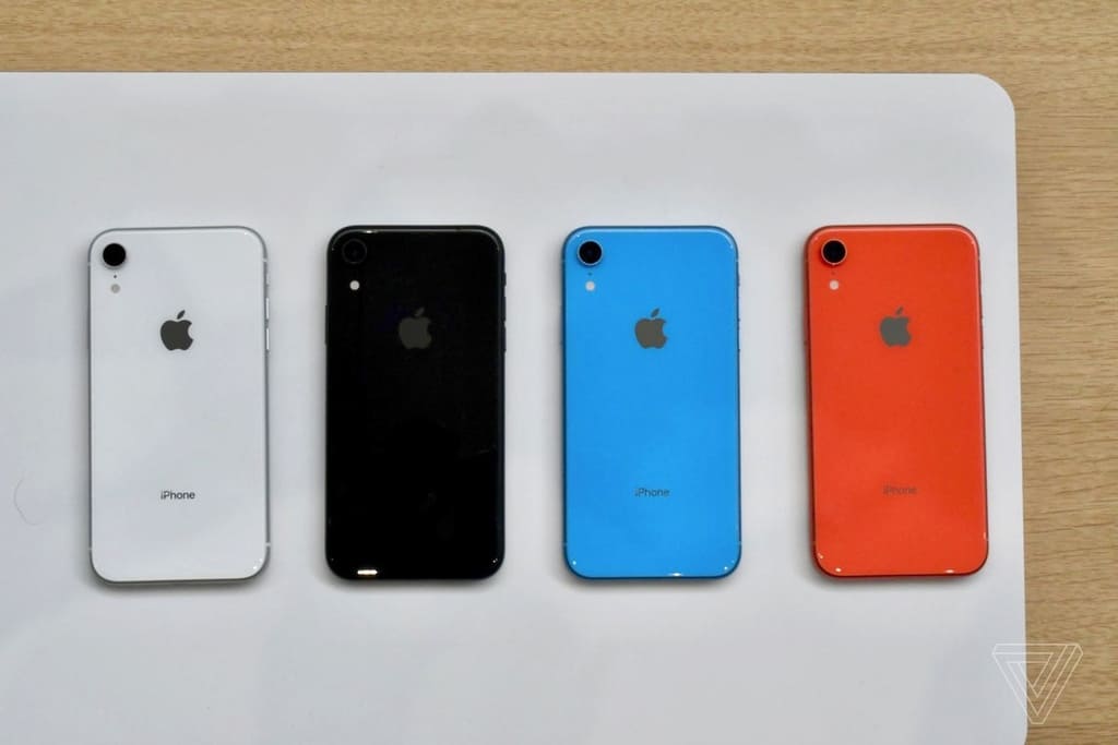 IPhone XR цвета